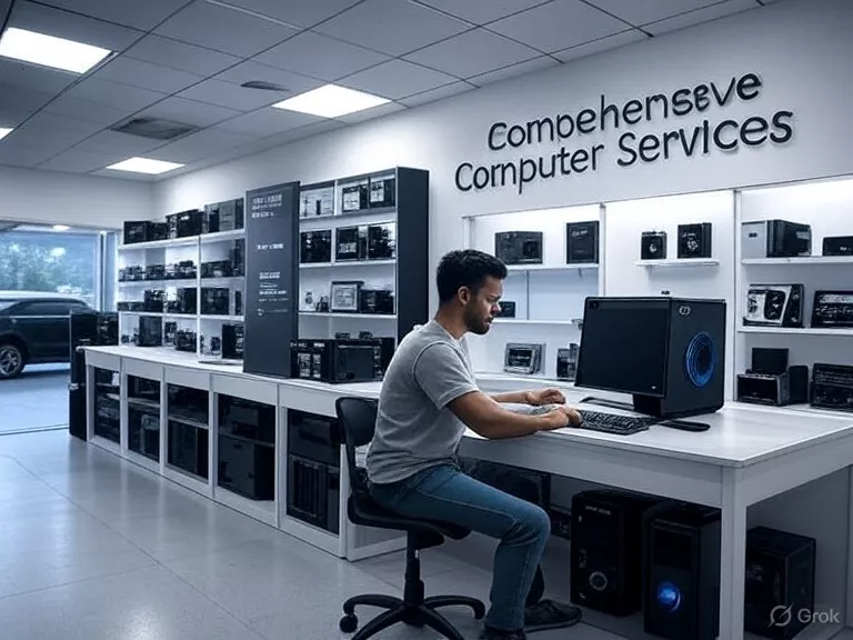 包括的なコンピュータサービス:修理からアップグレードまで